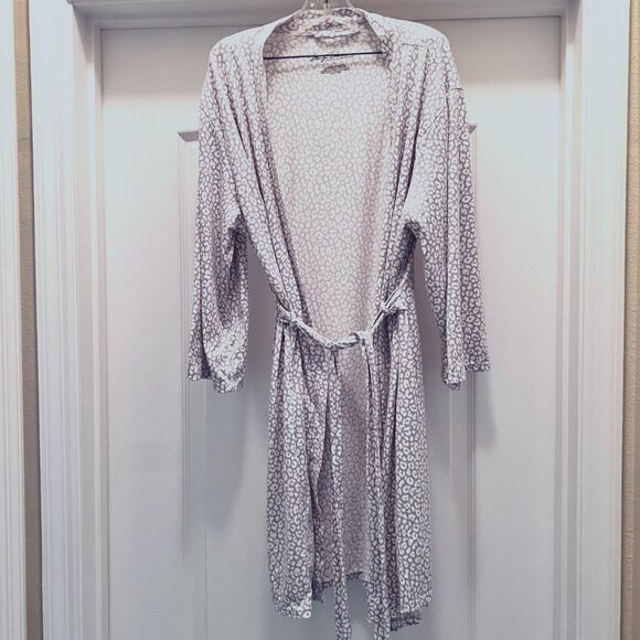 Merilyn Monroe 3 Piece Sleepwear Set-Women's Shorts, Cami & Rope-Sz. Lg-Gray & W - Picture 11 of 15